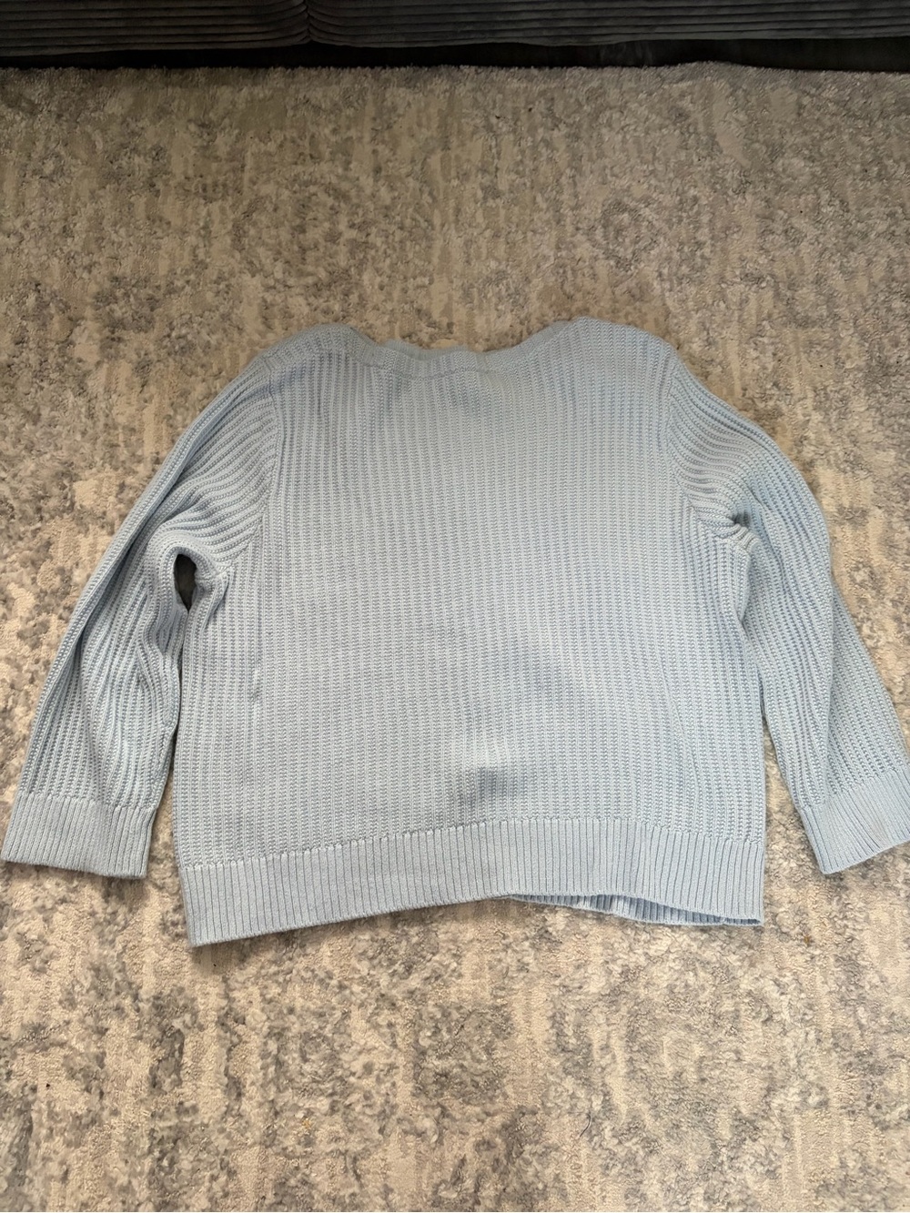 Ava & Viv Pastel Blue Crewneck Sweater